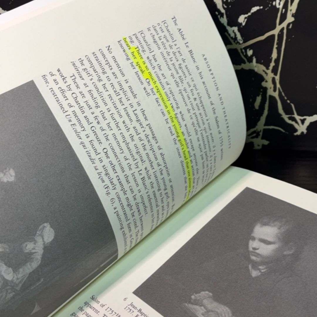 Absorption and Theatricality: Painting and Beholder in the Age of Diderot exact copy — photo 7