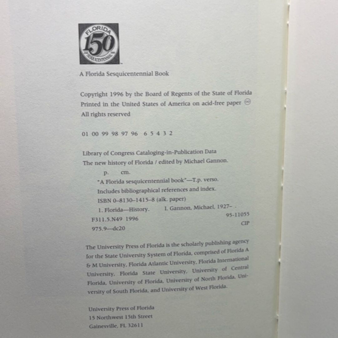 The New History of Florida exact copy — photo 6