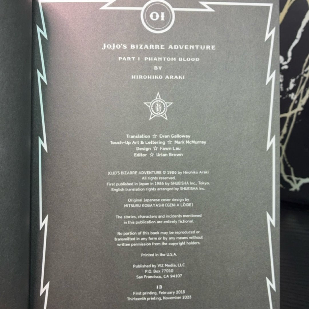 JoJo's Bizarre Adventure: Part 1—Phantom Blood, Vol. 1 by Hirohiko Araki — photo 7