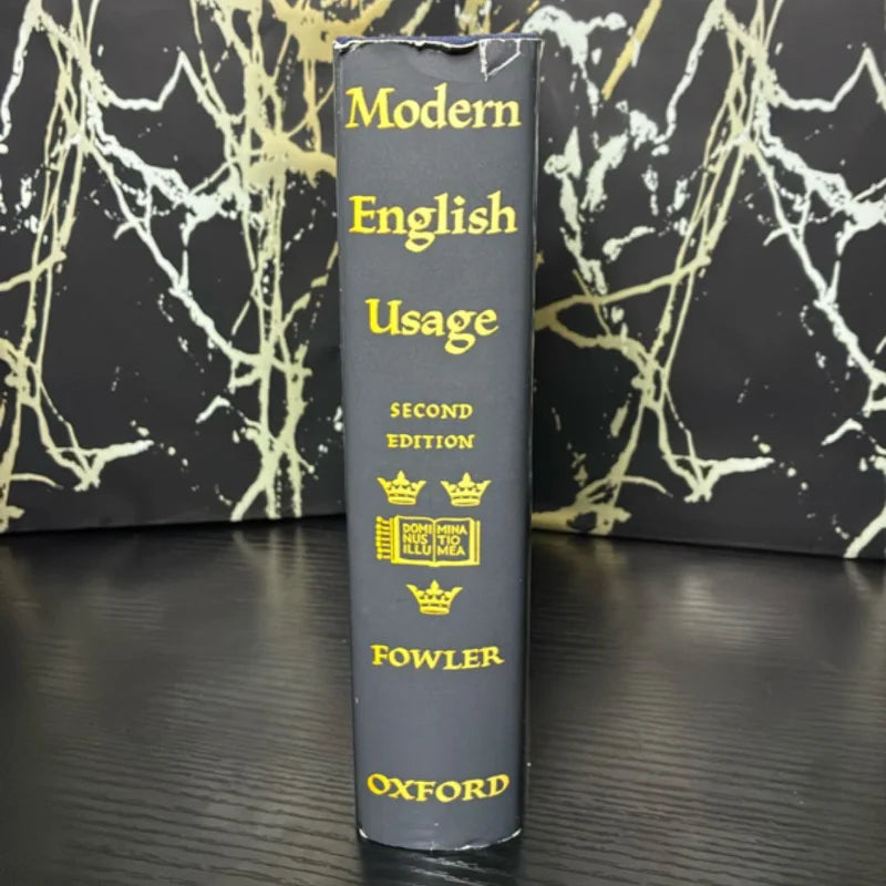 A Dictionary of Modern English
