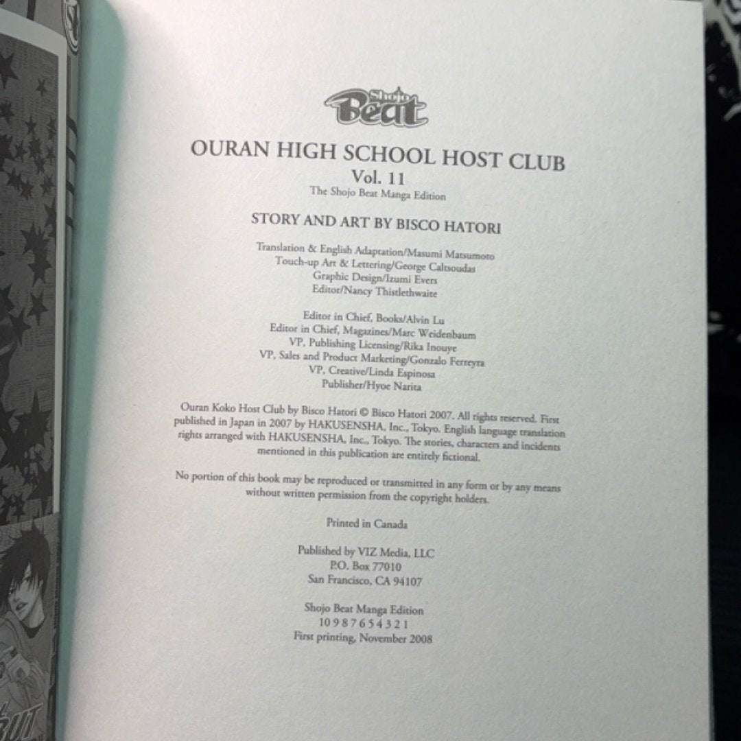 Ouran High School Host Club, Vol. 11 by Bisco Hatori — photo 7