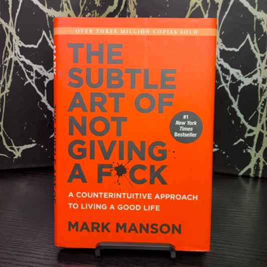 The Subtle Art of Not Giving a F*ck exact copy — photo 1