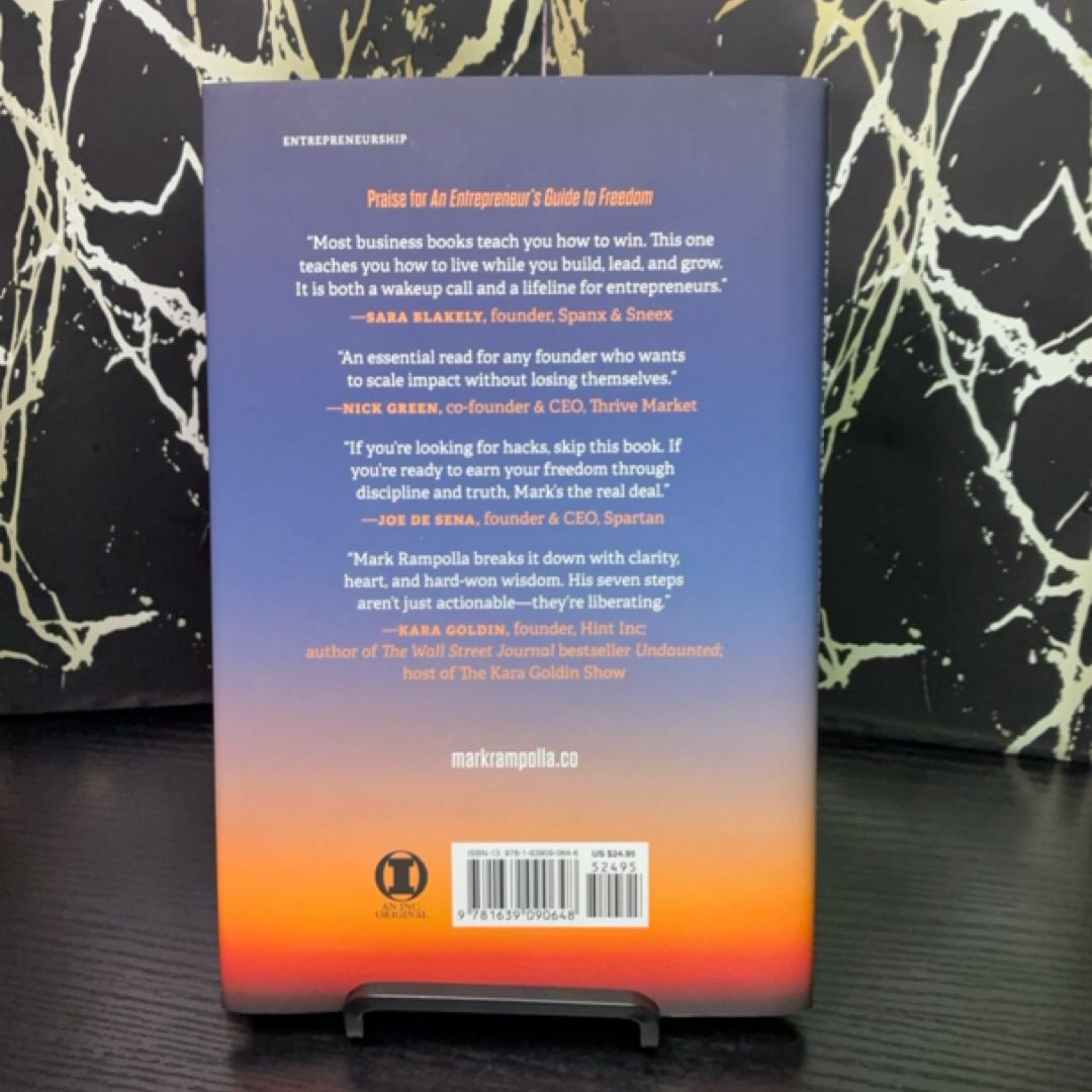 An Entrepreneur's Guide to Freedom exact copy — photo 3