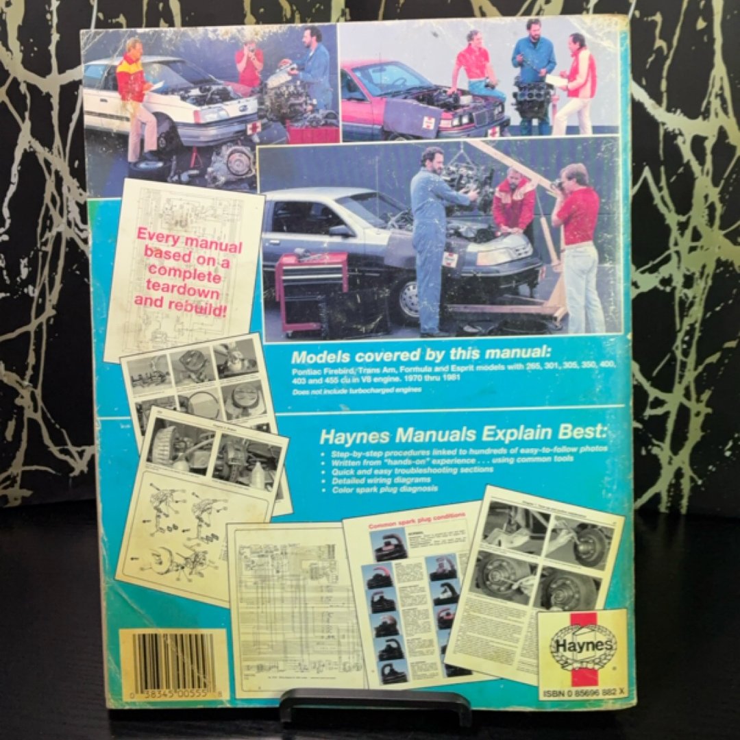 Pontiac Firebird V8, 1970–1981: All V8 Models exact copy — photo 3