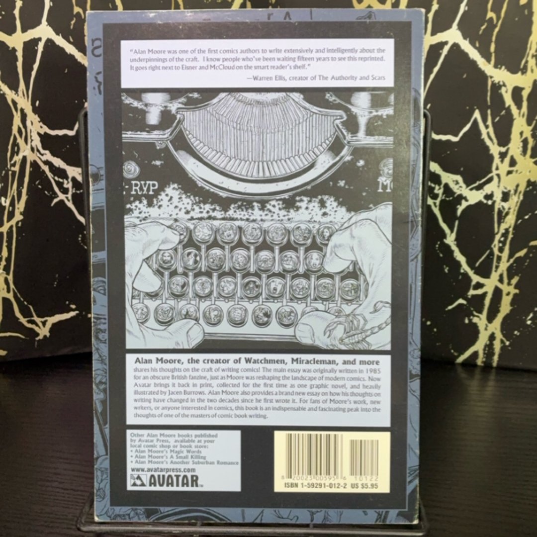 Alan Moore's Writing for Comics exact copy — photo 2