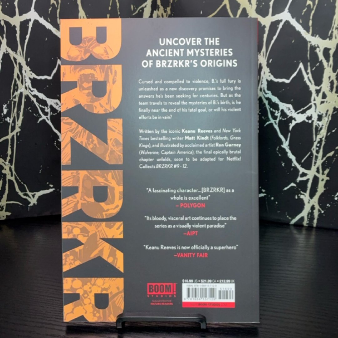 BRZRKR Vol. 3 exact copy — photo 3