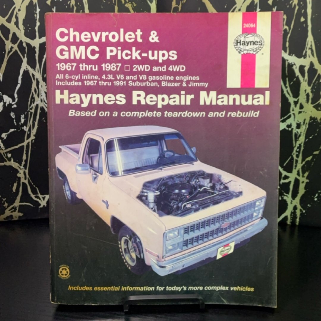 Chevrolet & GMC Pick-Ups, 1967–1987 Haynes Repair Manual exact copy — photo 1