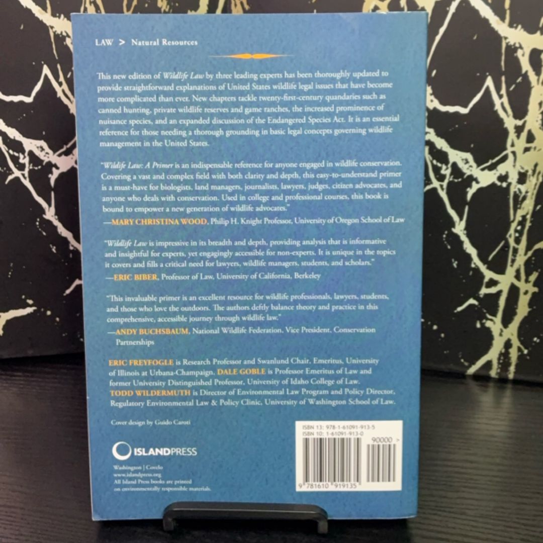 Wildlife Law, Second Edition exact copy — photo 3