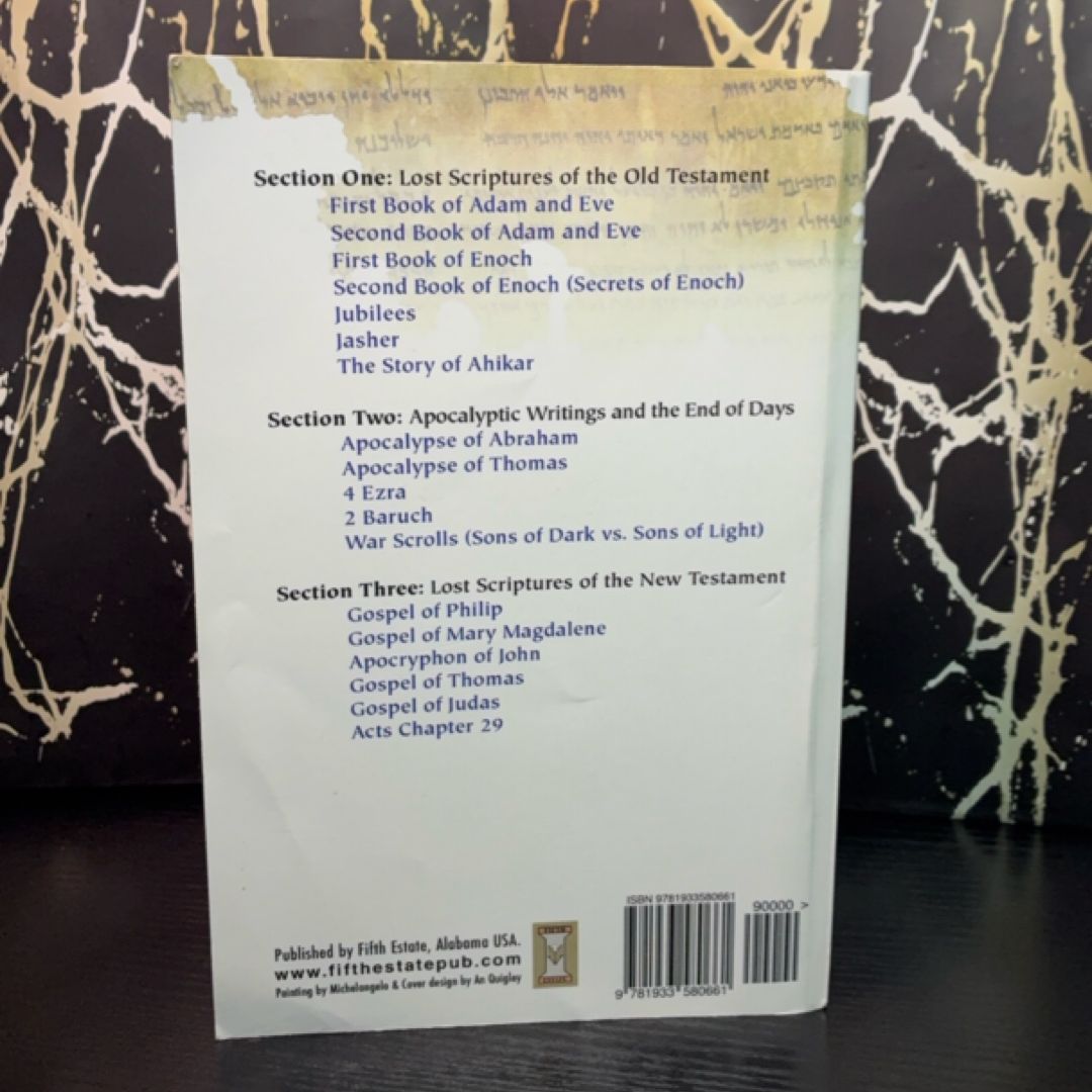 The Lost Books of the Bible: The Great Rejected Texts exact copy — photo 3
