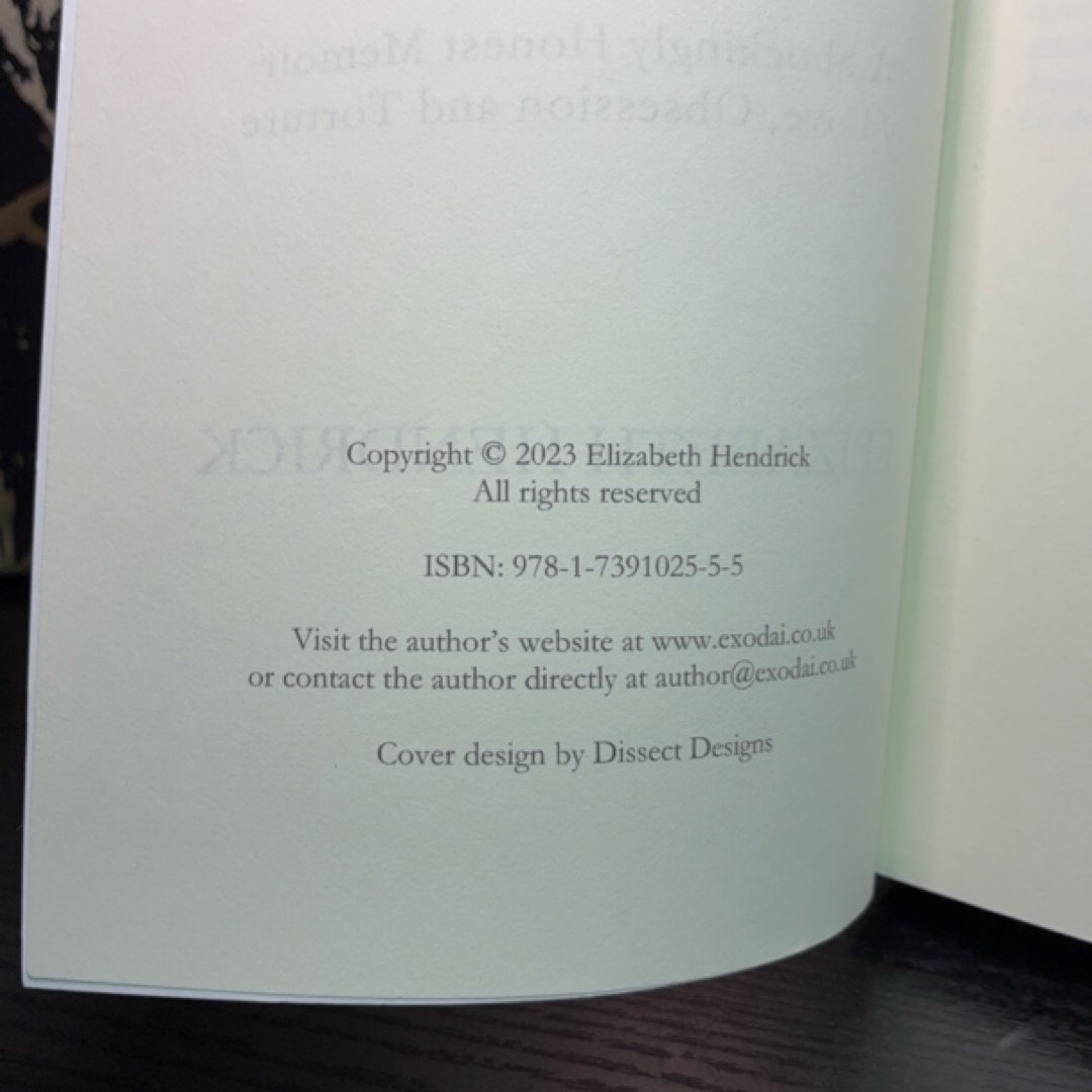 EXODAI: A Shockingly Honest Memoir of Love, Obsession and Torture exact copy — photo 7