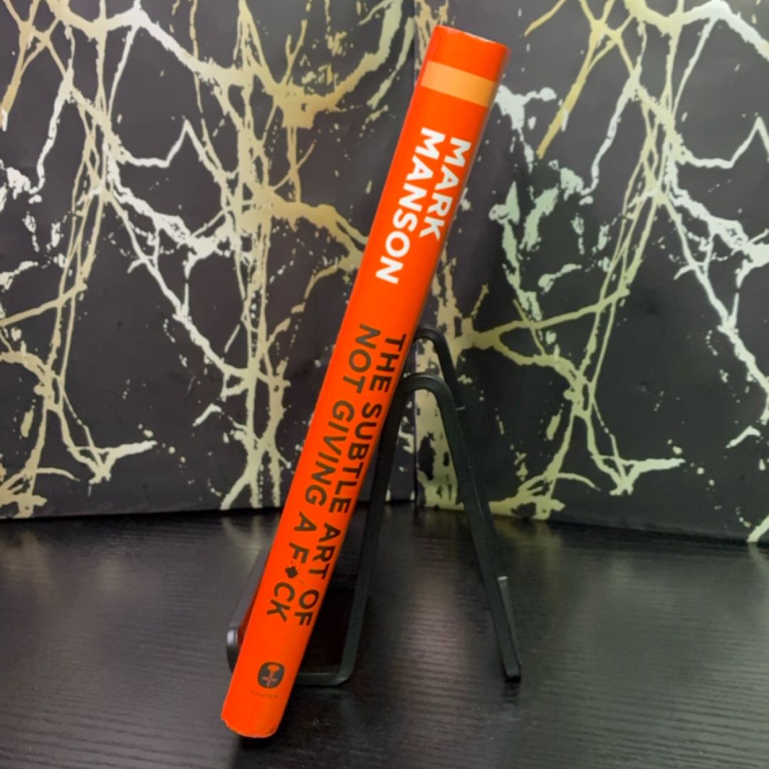 The Subtle Art of Not Giving a F*ck exact copy — photo 2