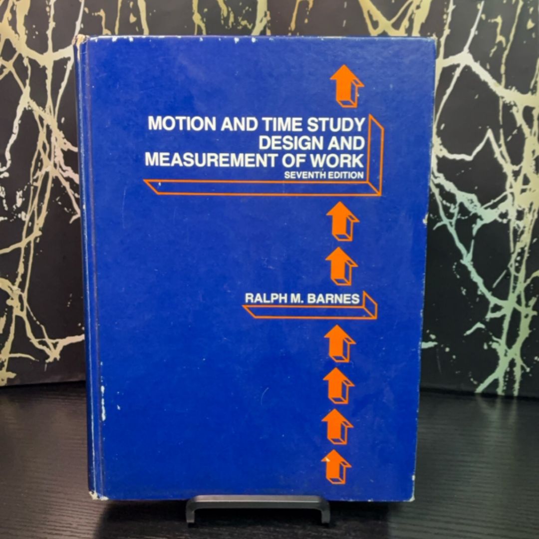 Motion and Time Study: Design and Measurement of Work exact copy — photo 1