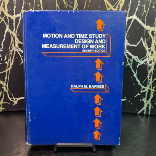 Motion and Time Study: Design and Measurement of Work exact copy — photo 1