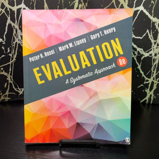 Evaluation: A Systematic Approach, 8th Edition exact copy — photo 1
