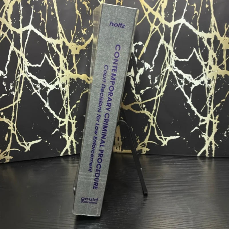 Contemporary Criminal Procedure