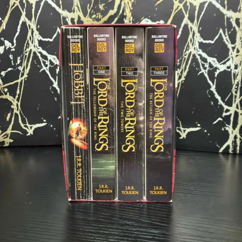 J. R. R. Tolkien 4-Book Boxed Set: the Hobbit and the Lord of the Rings
