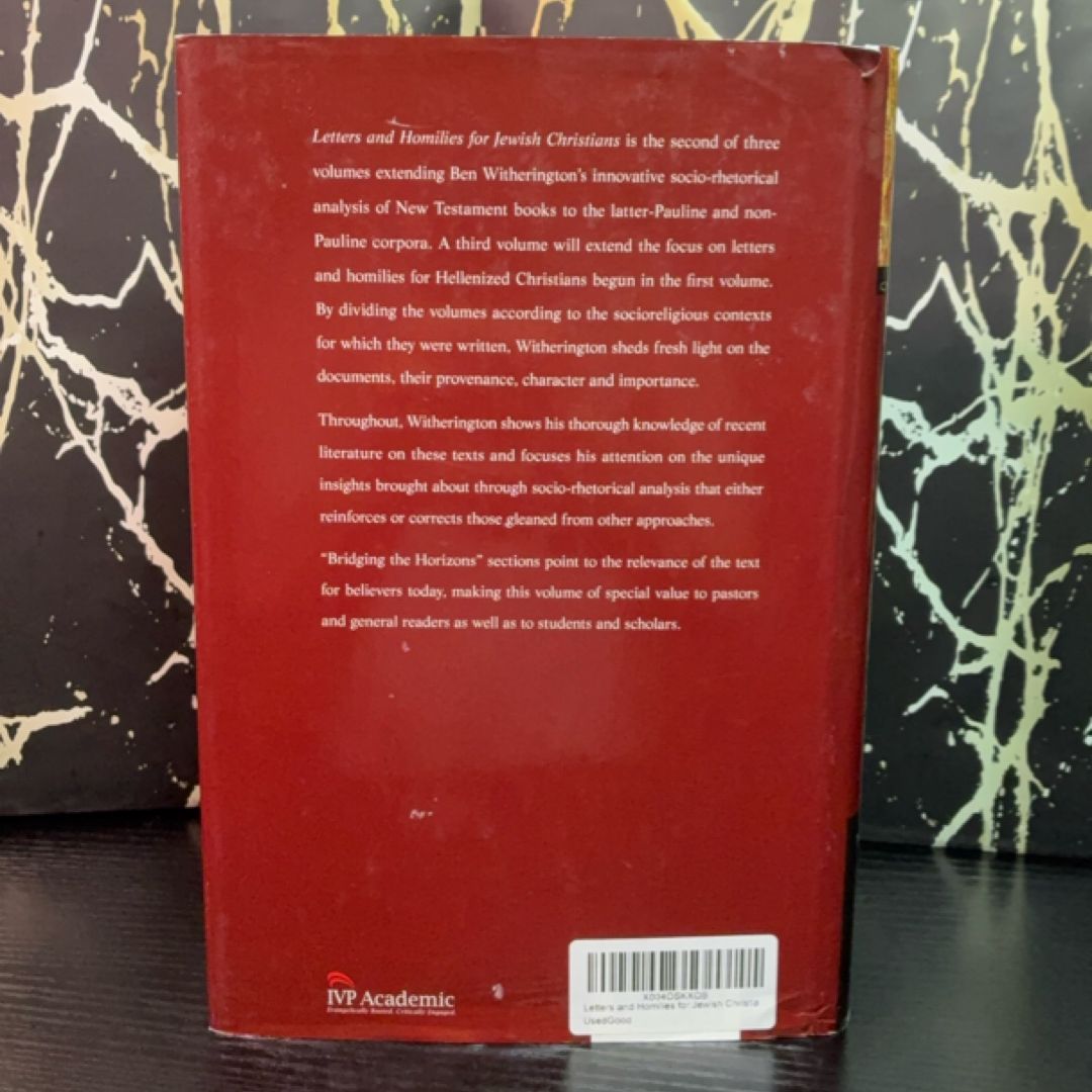 Letters and Homilies for Jewish Christians exact copy — photo 3