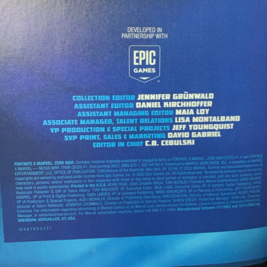 Fortnite x Marvel: Zero War exact copy — photo 8