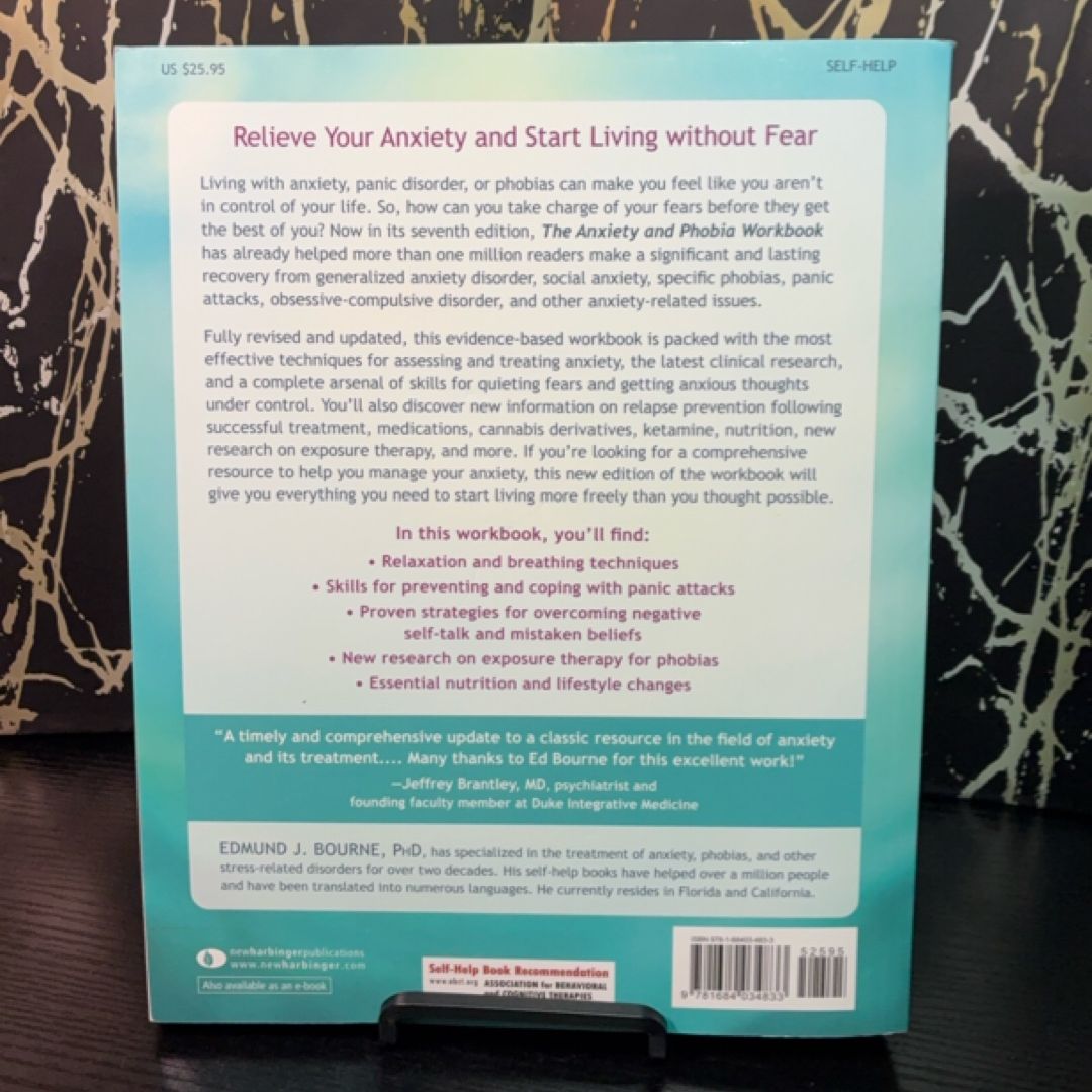 The Anxiety and Phobia Workbook exact copy — photo 4
