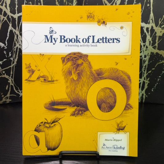 All About Reading Pre-Reading Activity Book: My Book of Letters exact copy — photo 1
