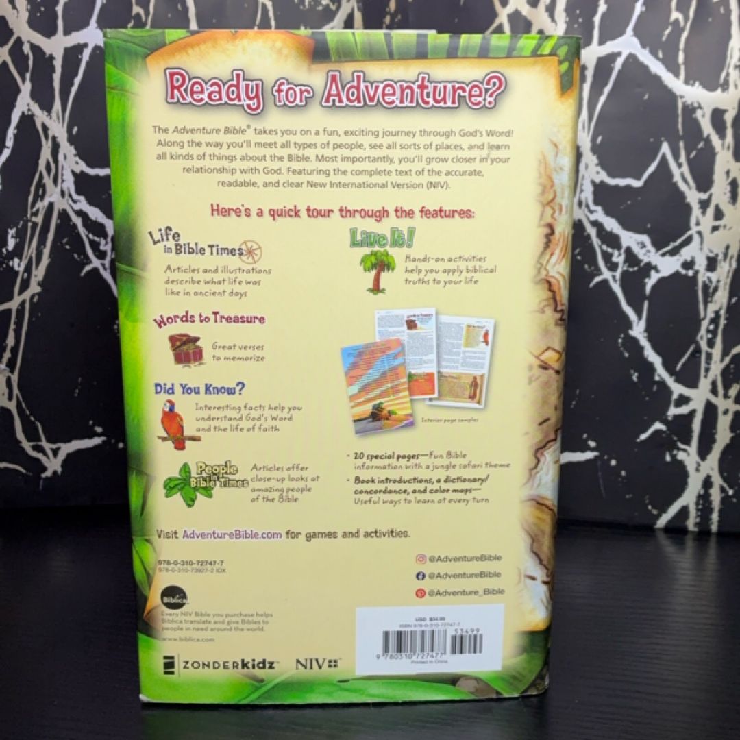 NIV Adventure Bible exact copy — photo 3