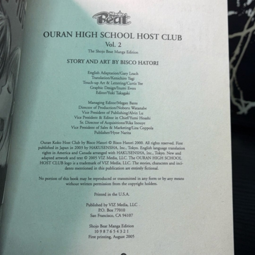Ouran High School Host Club, Vol. 2 by Bisco Hatori — photo 7