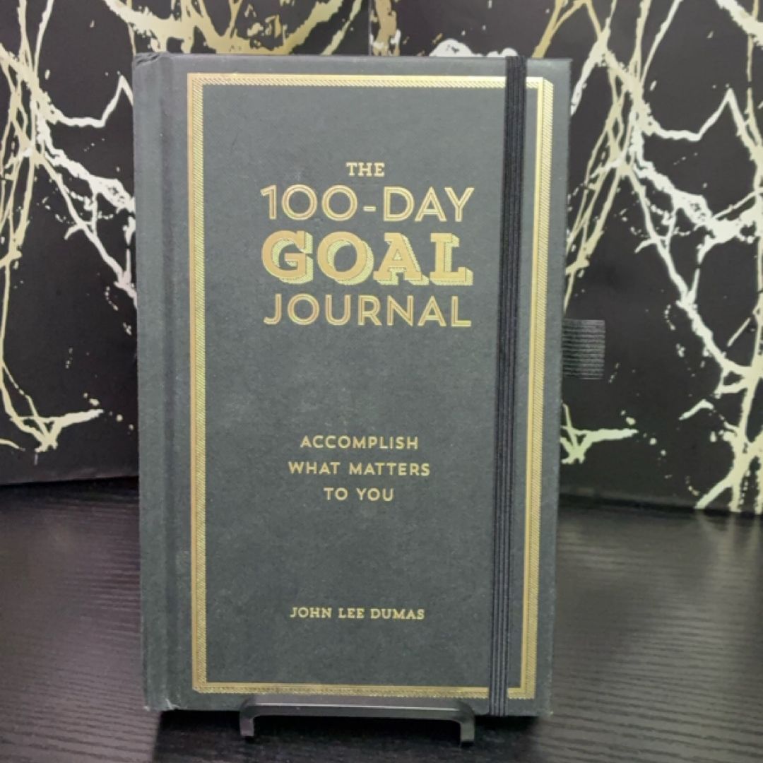 The 100-Day Goal Journal exact copy — photo 1