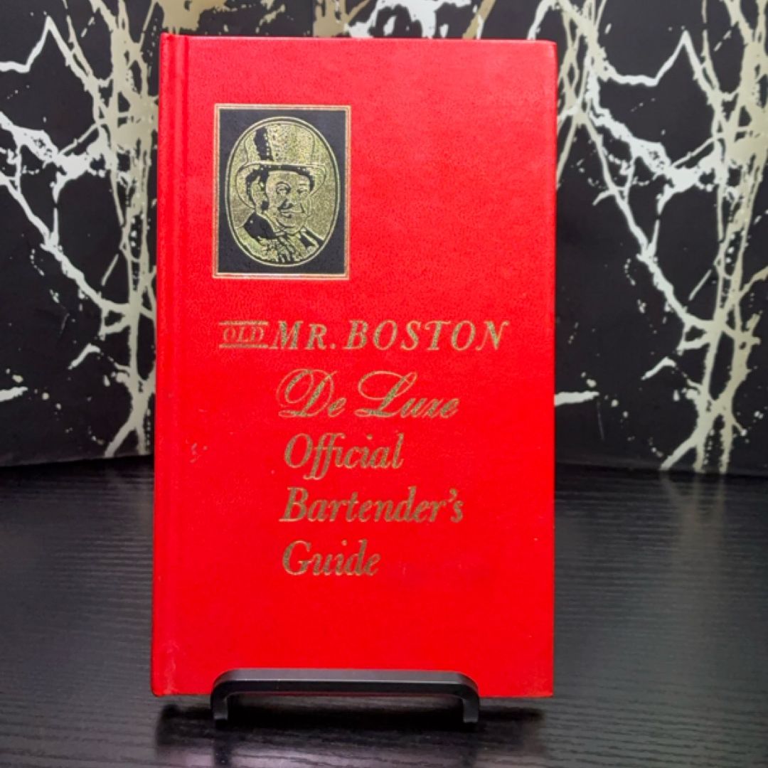 Old Mr. Boston De Luxe Official Bartender's Guide exact copy — photo 1