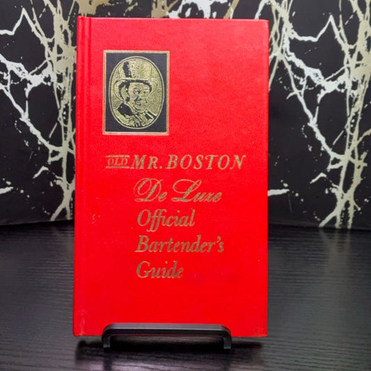 Old Mr. Boston De Luxe Official Bartender's Guide exact copy — photo 1