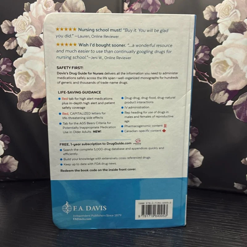 Davis's Drug Guide for Nurses