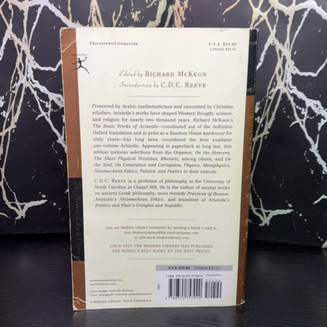 The Basic Works of Aristotle exact copy — photo 3