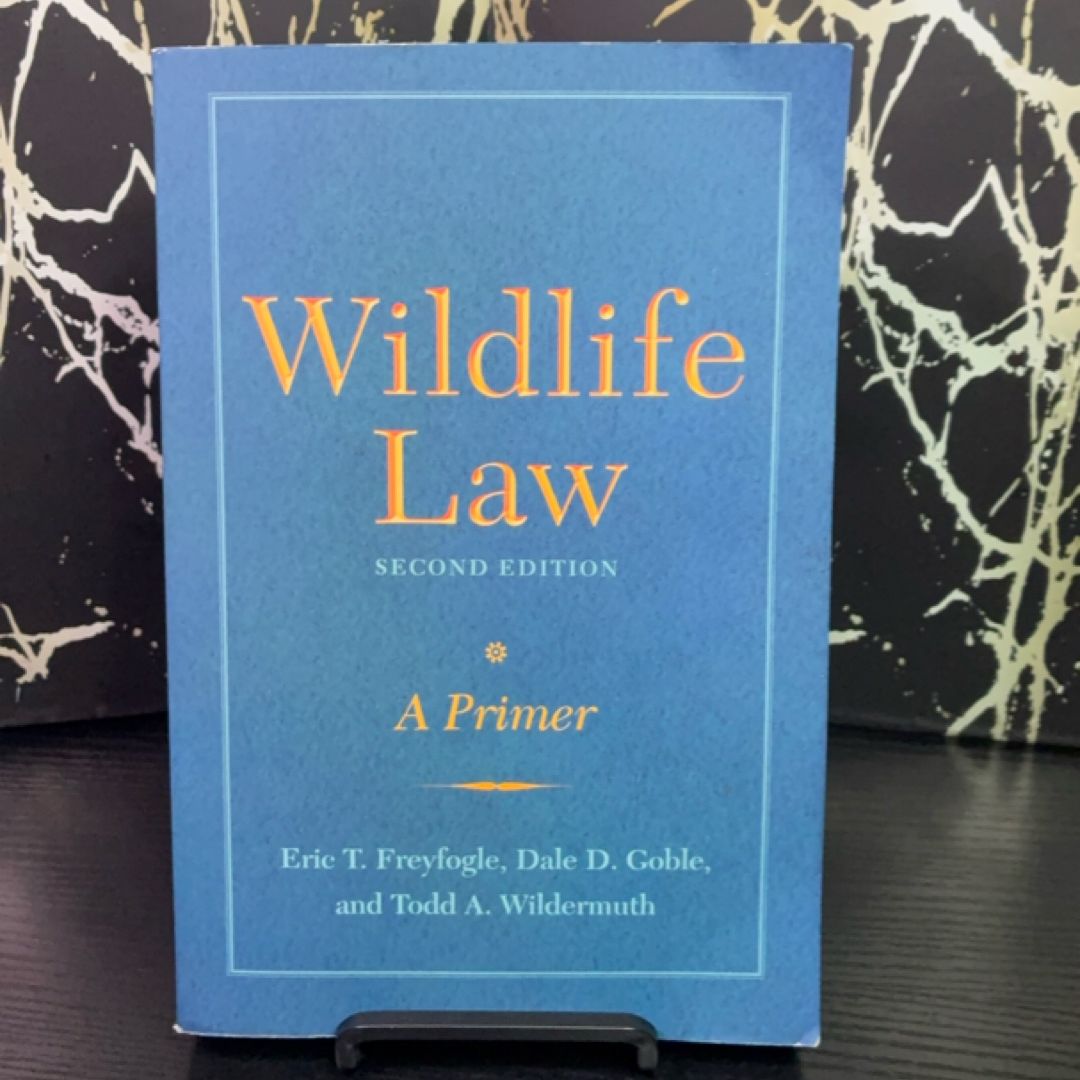 Wildlife Law, Second Edition exact copy — photo 1