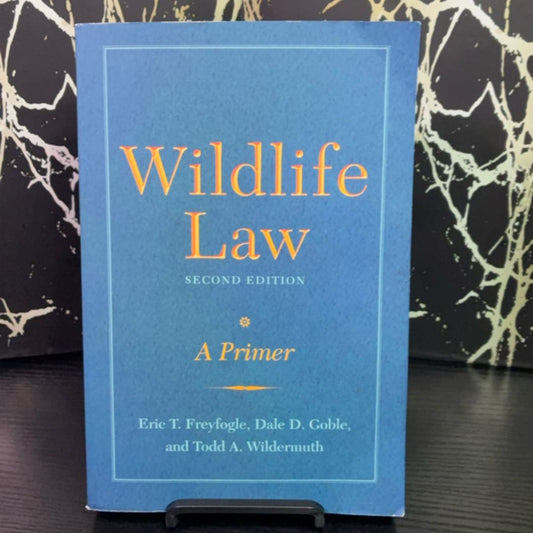 Wildlife Law, Second Edition exact copy — photo 1