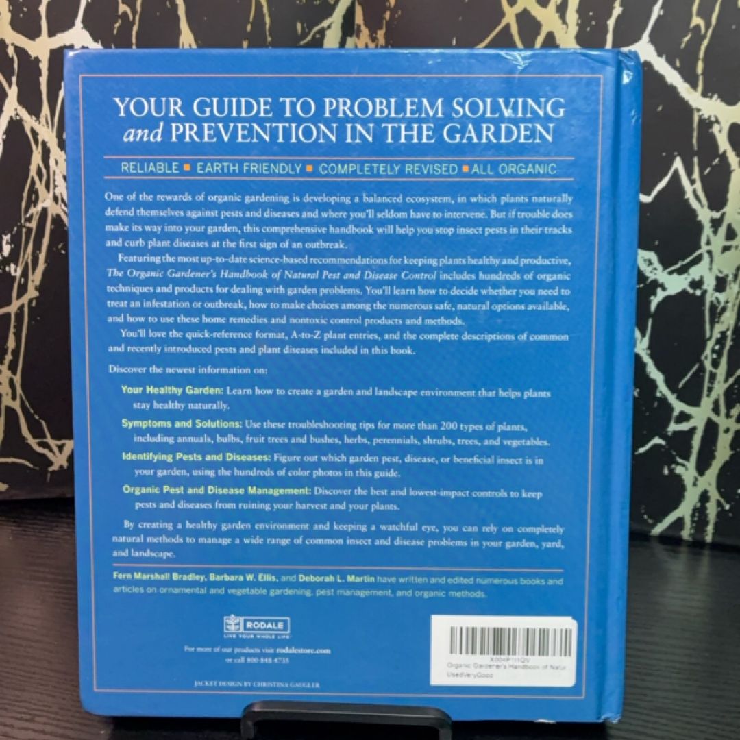 The Organic Gardener's Handbook of Natural Pest and Disease Control exact copy — photo 3