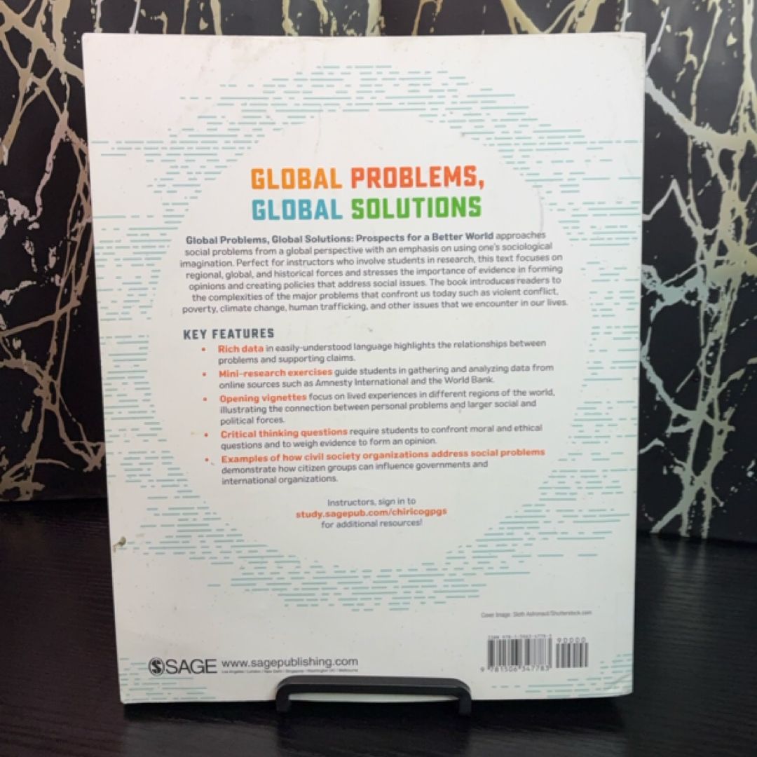 Global Problems, Global Solutions: Prospects for a Better World exact copy — photo 3