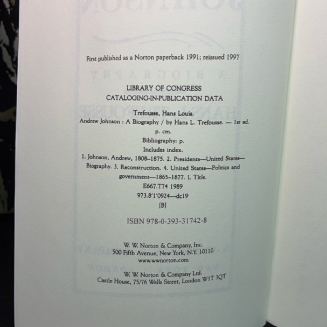Andrew Johnson exact copy — photo 7