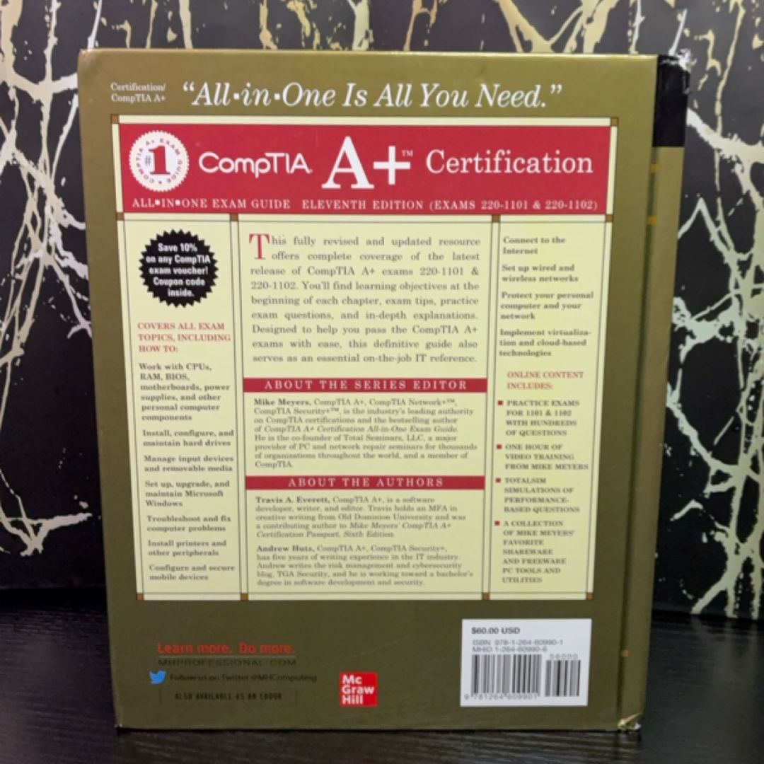 CompTIA A+ Certification All-in-One Exam Guide, Eleventh Edition (Exams 220-1101 & 220-1102) exact copy — photo 5