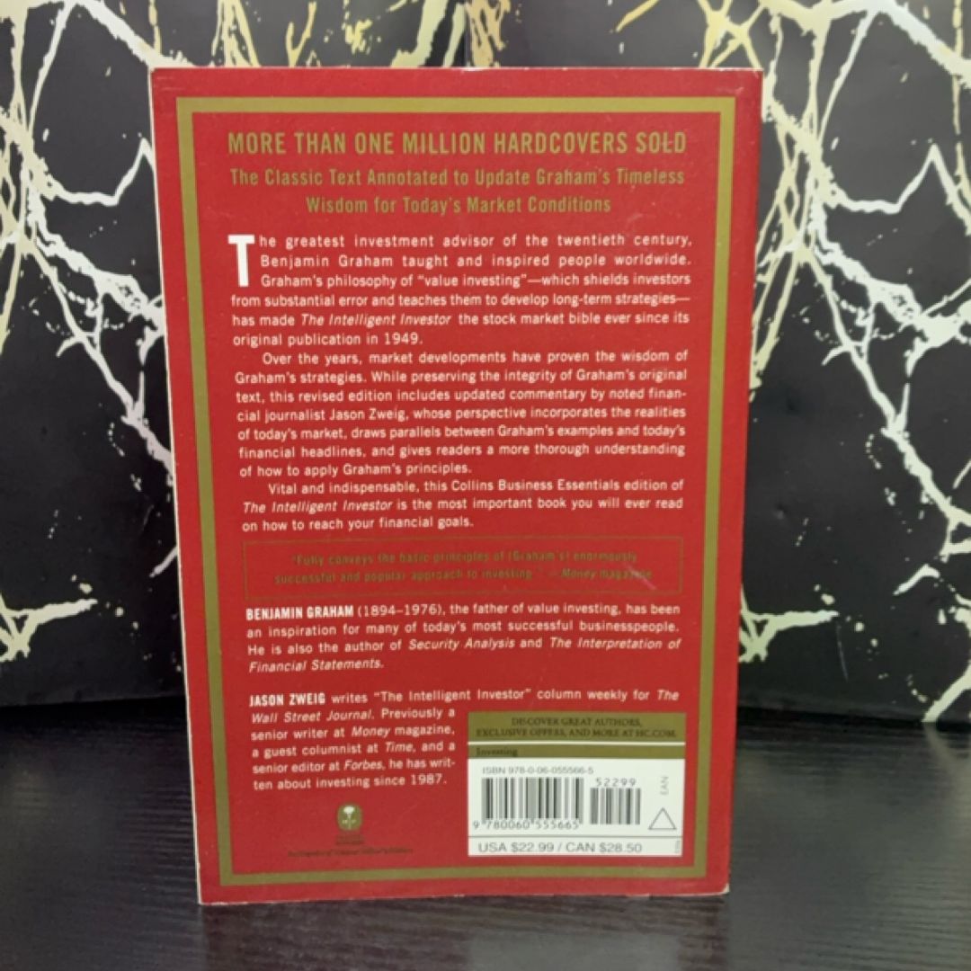The Intelligent Investor: The Definitive Book on Value Investing exact copy — photo 3