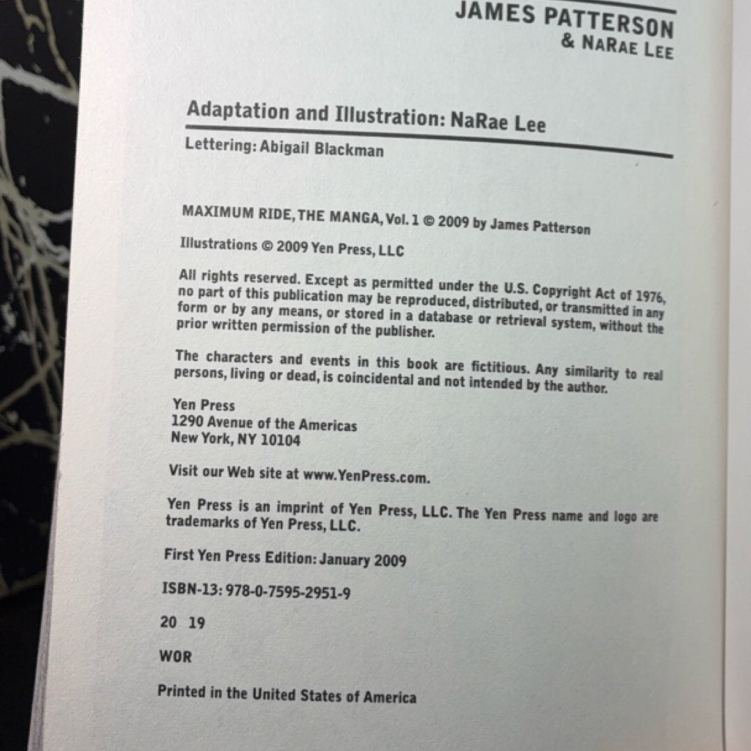 Maximum Ride: The Manga, Vol. 1 by James Patterson & NaRae Lee — photo 7