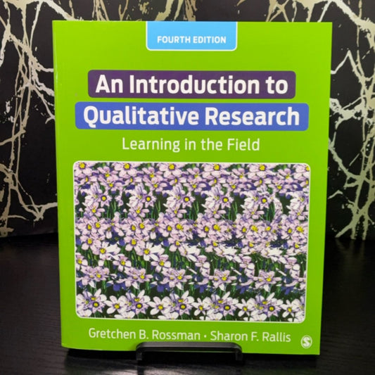 An Introduction to Qualitative Research: Learning in the Field, 4th Edition exact copy — photo 1