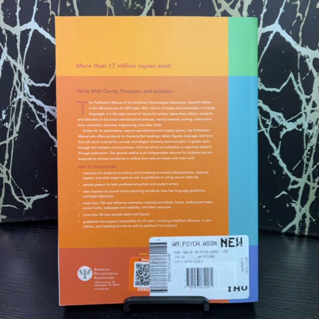 Publication Manual of the American Psychological Association exact copy — photo 3