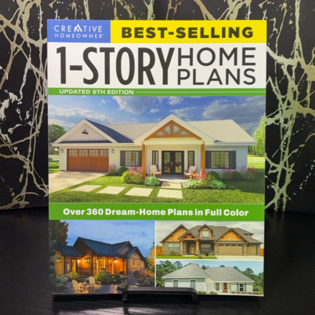 Best-Selling 1-Story Home Plans, 5th Edition exact copy — photo 1