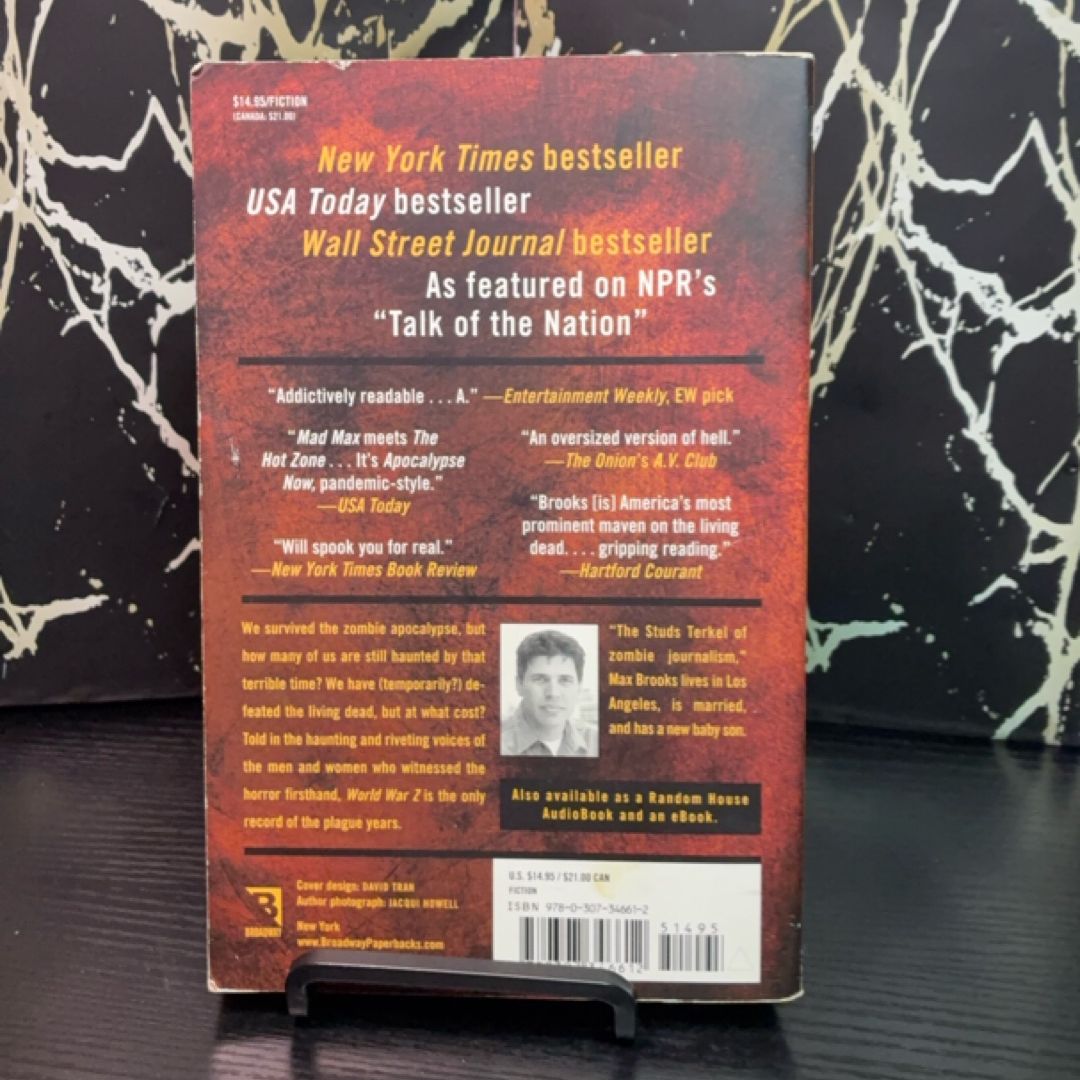 World War Z: An Oral History of the Zombie War exact copy — photo 3