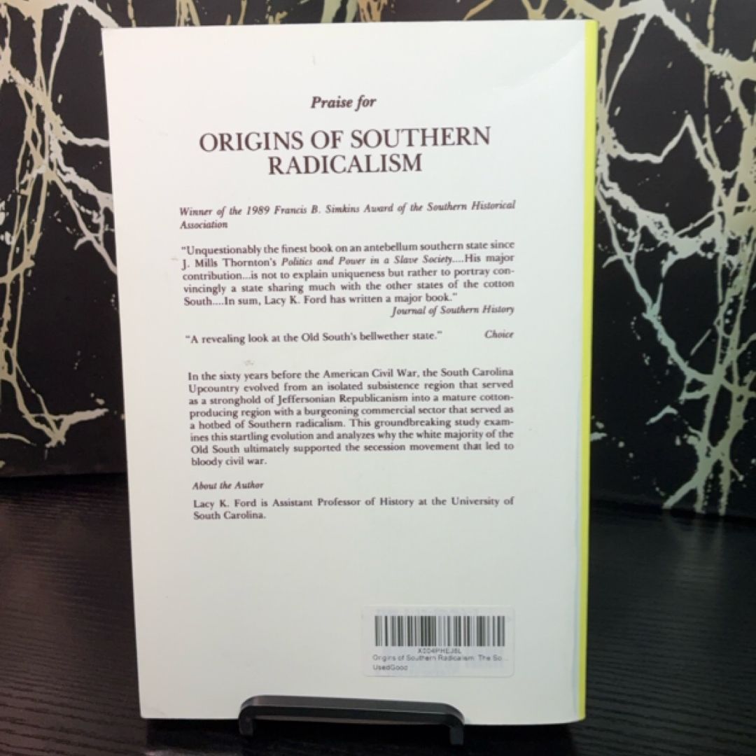 Origins of Southern Radicalism exact copy — photo 3