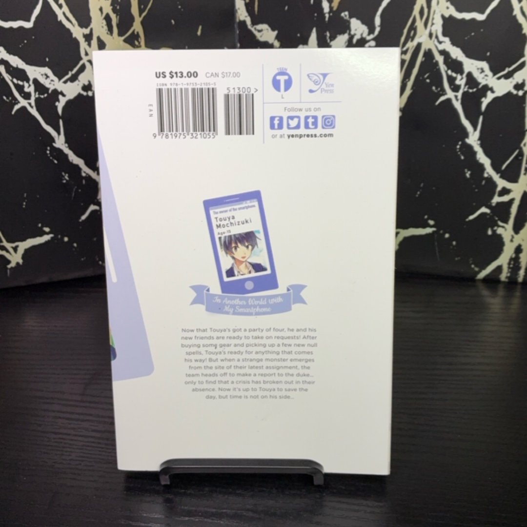 In Another World with My Smartphone, Vol. 2 (Manga) exact copy — photo 3