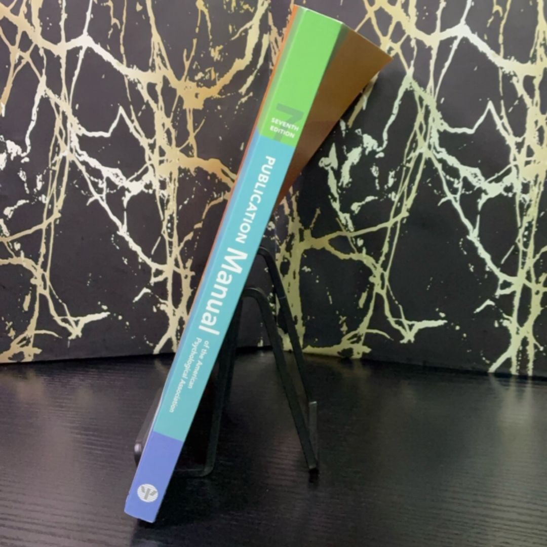 Publication Manual of the American Psychological Association exact copy — photo 2