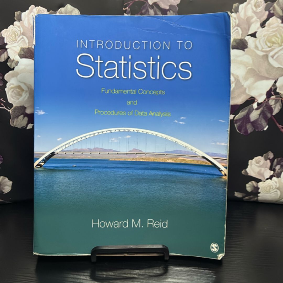 Introduction to Statistics: Fundamental Concepts and Procedures of Data Analysis exact copy — photo 1